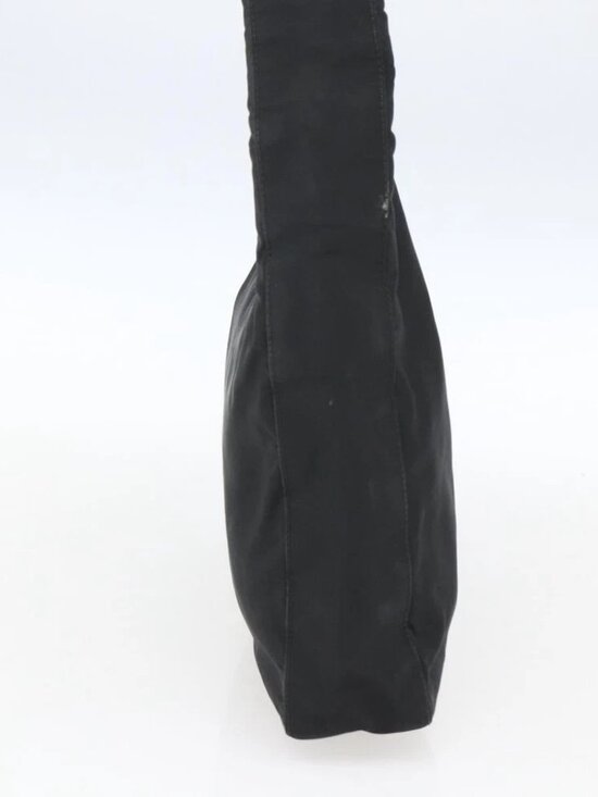 PRADA Shoulder Bag Nylon Black Silver - Picture 5 of 14